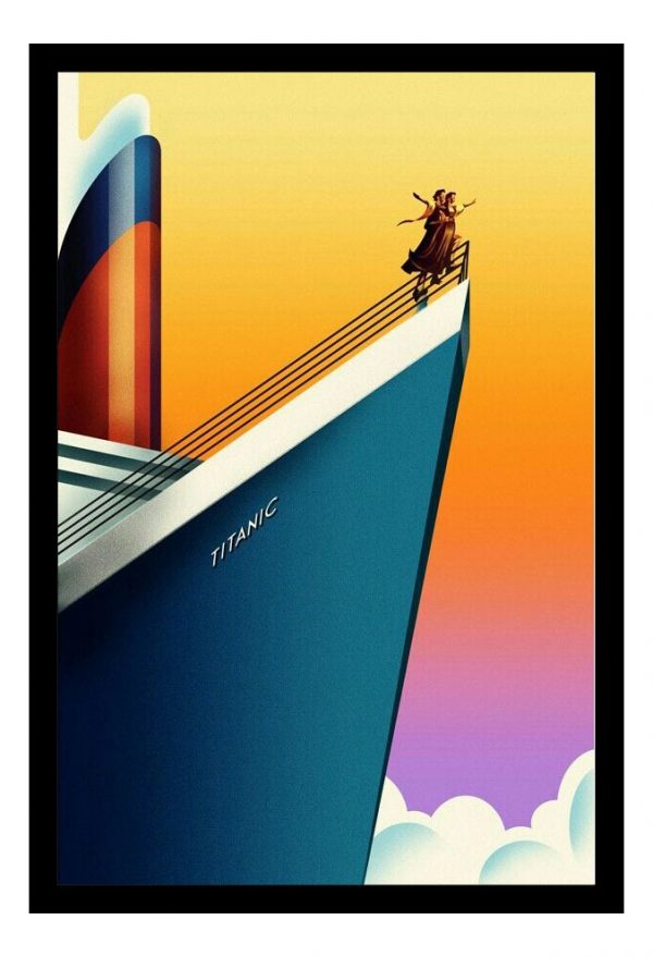 Cuadro Decorativo Cine - Titanic 04 - A3 30x40 Cm