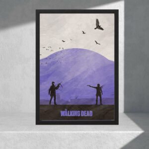 Cuadro Decorativo Series - The Walking Dead 06 - A3 30x40 Cm