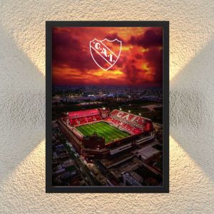 Cuadro Decorativo Independiente Avellaneda 24 - A3 30x40 Cm