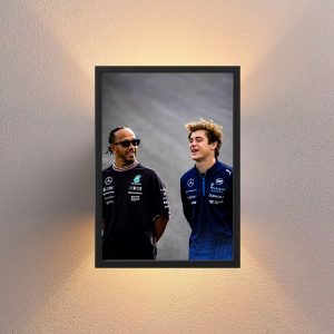 Cuadro F1 Franco Colapinto Alpine 06 - Tamaño A3 30x40 Cm