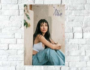 Poster Lámina Decorativa Maria Becerra Mod 08, A3 30x42 Cm