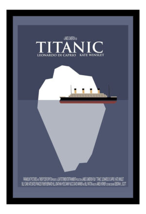 Cuadro Decorativo Cine - Titanic 06 - A3 30x40 Cm