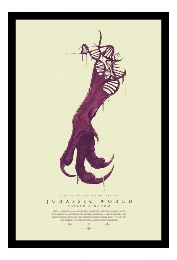 Cuadro Decorativo Cine - Jurassic Park 01 - A3 30x40