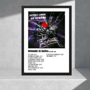 Cuadro Decorativo Musica - La Renga 02 - A3 30x40