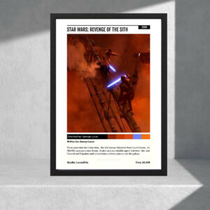 Cuadro Decorativo Series - Star Wars 02 - Tamaño A3 30x40 Cm