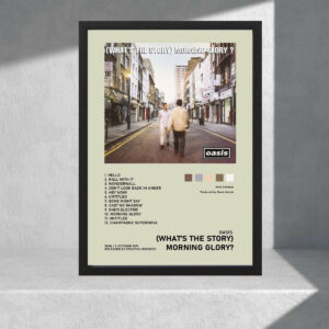 Cuadro Decorativo Musica - Oasis - Modelo 23 - A3 30x40 Cm