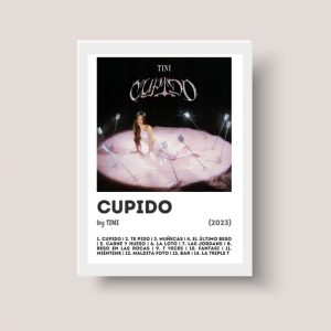 Cuadro Decorativo Tini Cupido A4 - Arte Fan Musica