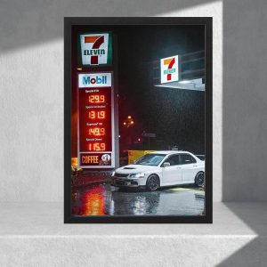 Cuadro Decorativo Urbano Aesthetic - 7 Eleven - A3 30x40