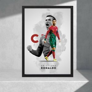 Cuadro Decorativo Cristiano Ronaldo 19 - Tamaño A3 30x40 Cm