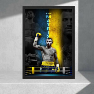 Cuadro Decorativo Boxeo - Vasyl Lomachenko 04 - A3 30x40