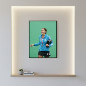 Cuadro Decorativo Hockey - Luciana Aymar 04 - A3 30x40 Cm