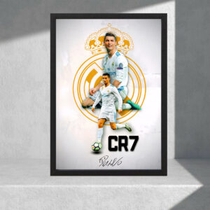 Cuadro Decorativo Cristiano Ronaldo 17 - Tamaño A3 30x40 Cm