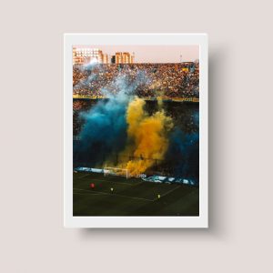 Cuadro Boca Juniors La Bombonera 07 - Tamaño A3 30x40 Cm