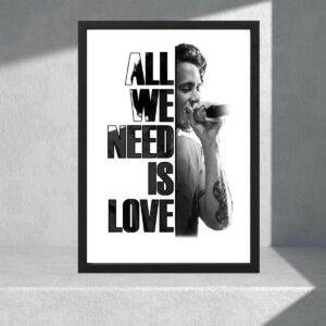 Cuadro Decorativo Musica - Canserbero 01 - A3 30x40 Cm