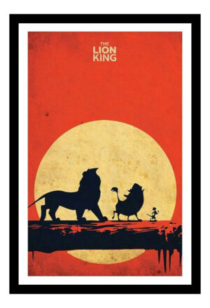 Cuadro Decorativo Cine - El Rey Leon 21 - A3 30x40