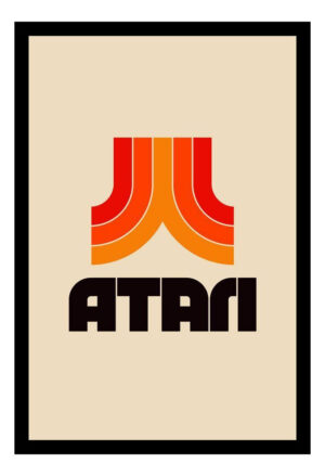 Cuadro Decorativo Videojuegos - Atari 12 - A3 30x40 Cm