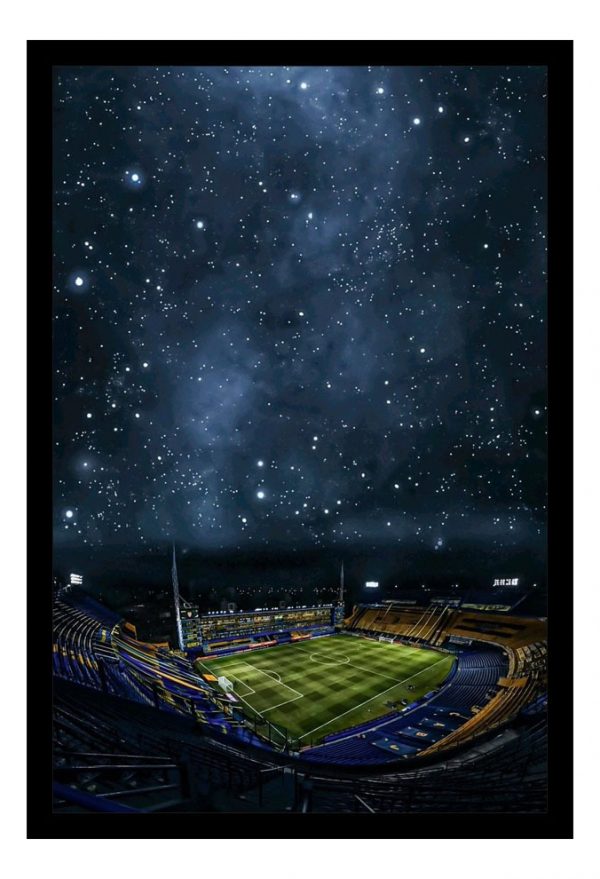Cuadro Decorativo Boca Juniors - La Bombonera 13 - A3 30x40