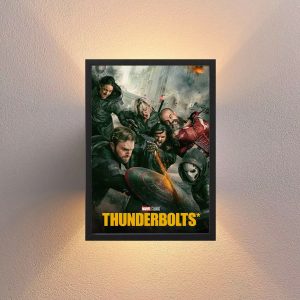 Cuadro Decorativo Marvel Thunderbolts 11, Tamaño A3 30x40 Cm
