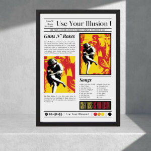 Cuadro Decorativo Musica - Guns N Roses 09 - A3 30x40