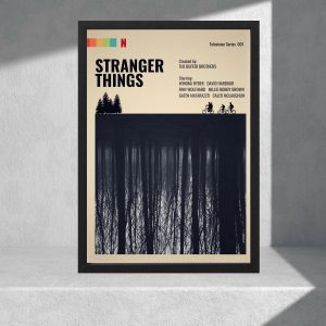Cuadro Decorativo Series - Stranger Things 01 - A3 30x40 Cm