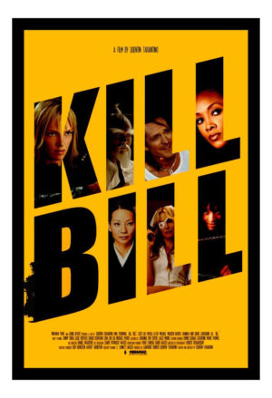 Cuadro Decorativo Cine - Kill Bill 04 - A3 30x40 Cm