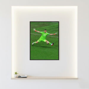Cuadro Decorativo Futbol - Dibu Martinez 03 - A3 30x40 Cm
