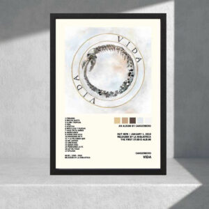Cuadro Decorativo Musica - Canserbero 07 - A3 30x40 Cm