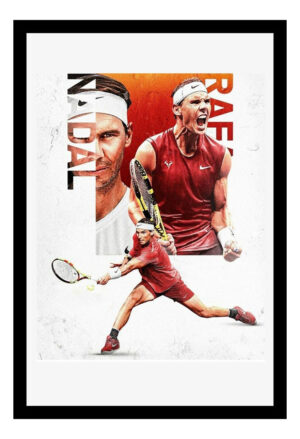 Cuadro Decorativo Tenis - Nadal 03 - A3 30x40 Cm