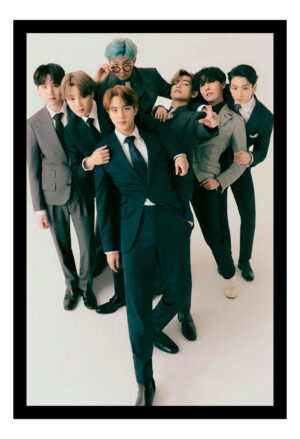 Cuadro Decorativo Musica - Bts 06 - A3 30x40