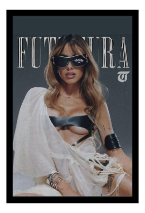 Cuadro Decorativo Musica - Tini Futtura 05 - A3 30x40 Cm
