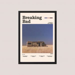 Cuadro Decorativo Breaking Bad 13 - Tamaño A3 30x40 Cm
