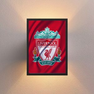 Cuadro Decorativo Liverpool Fc 12 - Tamaño A3 30x40 Cm