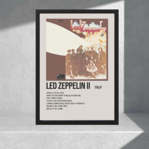 Cuadro Decorativo Musica - Led Zeppelin 04 - A3 30x40