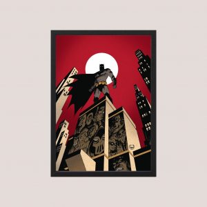 Cuadro Superheroes - Batman - Modelo 03- Tamaño A3 30x40 Cm