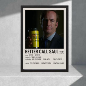 Cuadro Decorativo Series - Better Call Saul 01 - A3 30x40 Cm