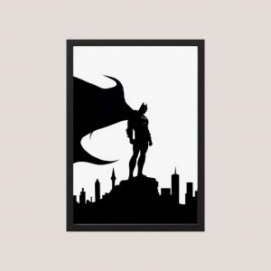 Cuadro Superheroes - Batman - Modelo 02- Tamaño A3 30x40 Cm