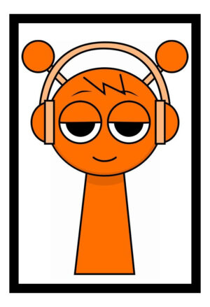 Cuadro Decorativo Infantil - Sprunki 05 - Tamaño A3 30x40