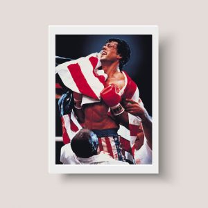Cuadro Poster Rocky Balboa (rocky 3) A4 - Stallone Fan Cine