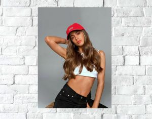 Poster Lámina Decorativa Tini Stoessel 07 Tamaño A3 30x42 Cm