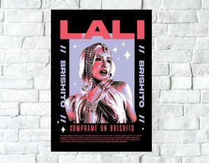 Poster Decorativo Lali Esposito 19 - Tamaño A3 30x40
