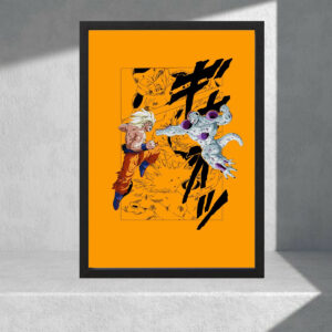 Cuadro Decorativo Dragon Ball Z - Freezer 03 - A3 30x40 Cm