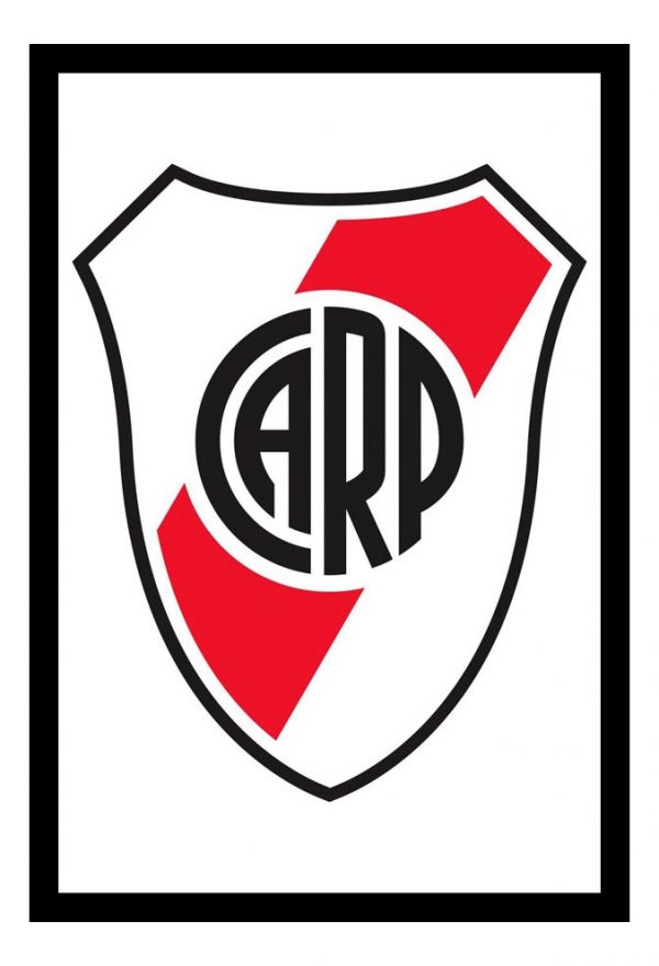 Cuadro Decorativo Futbol - River Plate 15 - A3 30x40 Cm