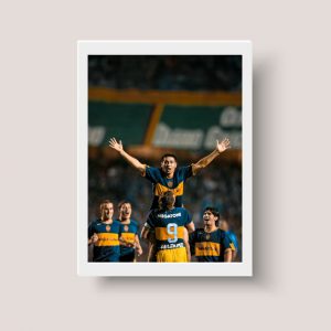 Cuadro Boca Juniors Libertadores 2007 - A3 30x40 Cm