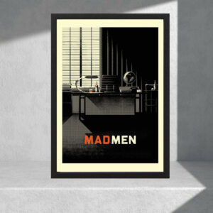 Cuadro Decorativo Series - Mad Men 11 - A3 30x40 Cm