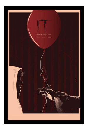 Cuadro Decorativo Cine - It - Pennywise 13 - A3 30x40