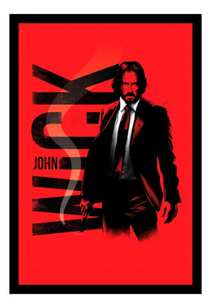 Cuadro Decorativo Cine - John Wick 14 - A3 30x40 Cm