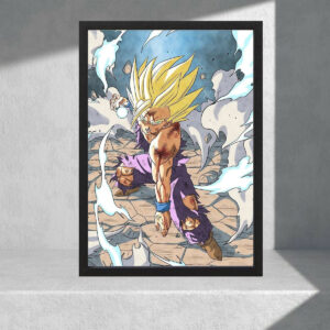Cuadro Decorativo Dragon Ball Z - Gohan 05 - A3 30x40