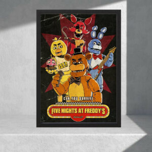 Cuadro Decorativo Five Nights At Freddys 08 - A3 30x40