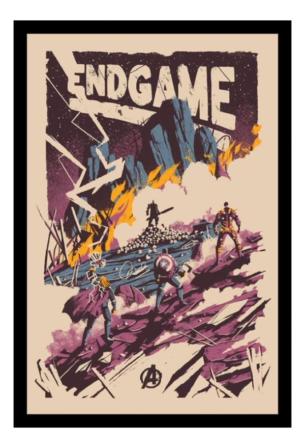 Cuadro Decorativo Cine - Avengers Endgame 02 - A3 30x40 Cm