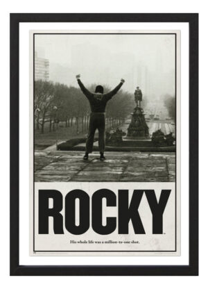 Cuadro Poster Rocky Balboa (1976) A4 - Fanaticos Cine